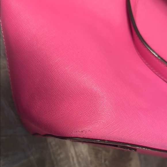 👜 Kate Spade New York Saffiano Leather Tote – Hot Pink 💖 - Picture 13 of 14